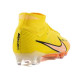 Sepatu Bola Nike Air Zoom Mercurial Superfly Elite 9 AG PRO Lucent Yellow Strike Sunset Glow Barely Grape DJ5165-780