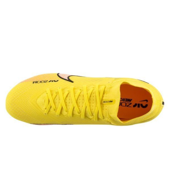 Sepatu Bola Nike Air Zoom Mercurial Superfly Elite 9 SG PRO Anti Clog Lucent Yellow Strike Sunset Glow Barely Grape DJ5166-780