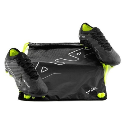 Sepatu Bola Nike Air Zoom Mercurial Vapor 15 Elite AG PRO Shadow Black Dark Smoke Grey Summit White Volt DJ5167-001