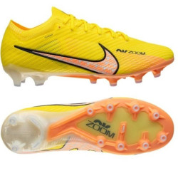 Sepatu Bola Nike Air Zoom Mercurial Vapor 15 Elite AG PRO Lucent Yellow Strike Sunset Glow Doll DJ5167-780