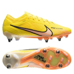 Sepatu Bola Nike Air Zoom Mercurial Vapor 15 Elite SG PRO Promo Lucent Yellow Strike Sunset Glow Doll DJ5594-781