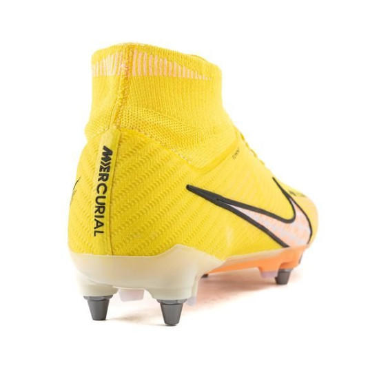 Sepatu Bola Nike Air Zoom Mercurial Superfly 9 Elite SG PRO Promo Lucent Yellow Strike Sunset Glow Barely Grape DJ5595-781