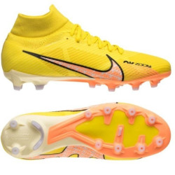 Sepatu Bola Nike Air Zoom Mercurial Superfly 9 Pro AG PRO Lucent Yellow Strike Sunset Glow Doll DJ5596-780