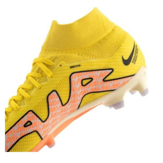 Sepatu Bola Nike Air Zoom Mercurial Superfly 9 Pro AG PRO Lucent Yellow Strike Sunset Glow Doll DJ5596-780
