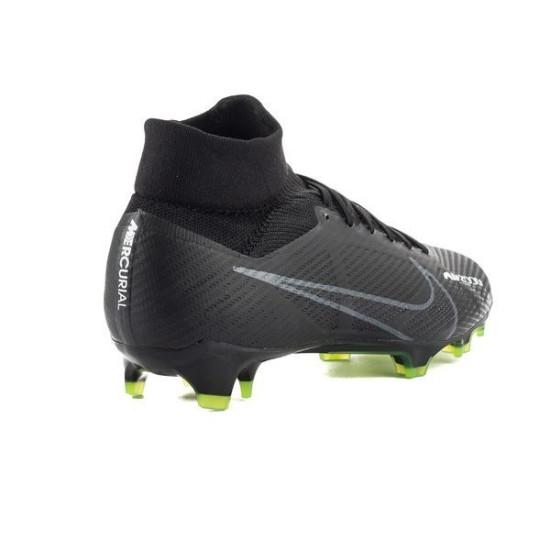 Sepatu Bola Nike Air Zoom Mercurial Superfly 9 Pro FG Shadow Black Dark Smoke Grey Summit White Volt DJ5598-001