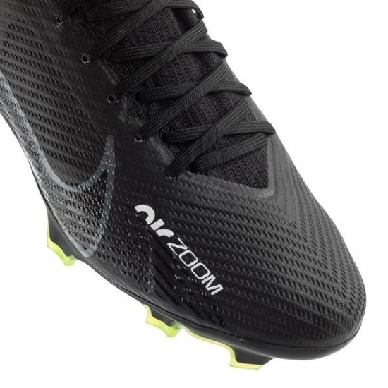Sepatu Bola Nike Air Zoom Mercurial Superfly 9 Pro FG Shadow Black Dark Smoke Grey Summit White Volt DJ5598-001