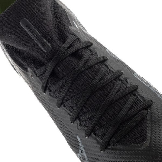 Sepatu Bola Nike Air Zoom Mercurial Superfly 9 Pro FG Shadow Black Dark Smoke Grey Summit White Volt DJ5598-001