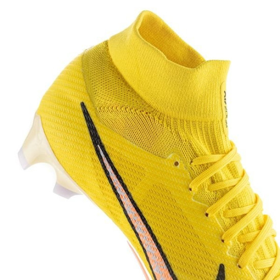 Sepatu Bola Nike Air Zoom Mercurial Superfly 9 Pro FG Lucent Yellow Strike Sunset Glow Doll DJ5598-780