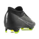 Sepatu Bola Nike Air Zoom Mercurial Vapor 15 Pro FG Shadow Black Dark Smoke Grey Summit White Volt DJ5603-001