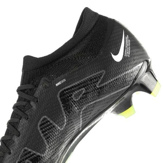Sepatu Bola Nike Air Zoom Mercurial Vapor 15 Pro FG Shadow Black Dark Smoke Grey Summit White Volt DJ5603-001