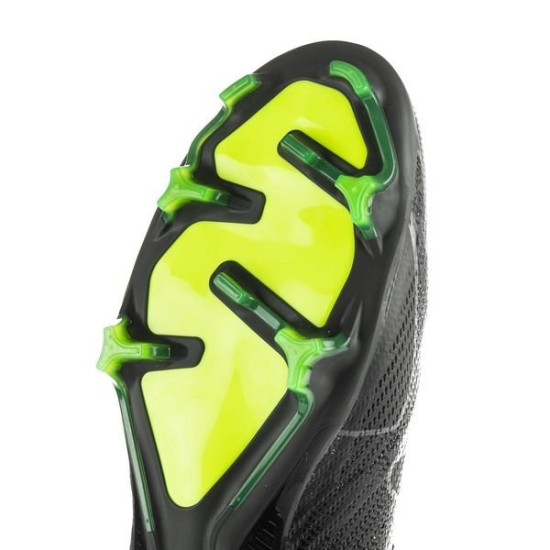 Sepatu Bola Nike Air Zoom Mercurial Vapor 15 Pro FG Shadow Black Dark Smoke Grey Summit White Volt DJ5603-001