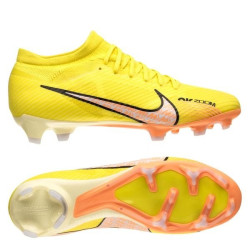 Sepatu Bola Nike Air Zoom Mercurial Vapor 15 Pro FG Lucent Yellow Strike Sunset Glow Doll DJ5603-780