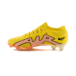 Sepatu Bola Nike Air Zoom Mercurial Vapor 15 Pro FG Lucent Yellow Strike Sunset Glow Doll DJ5603-780