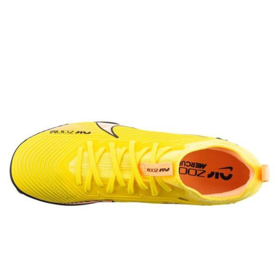 Sepatu Futsal Nike Air Zoom Mercurial Vapor 15 Pro TF Lucent Yellow Strike Sunset Glow Doll DJ5605-780