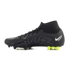 Sepatu Bola Nike Air Zoom Mercurial Superfly 9 Academy AG Shadow Black Dark Smoke Grey Summit White Volt DJ5622-001