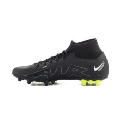 Sepatu Bola Nike Air Zoom Mercurial Superfly 9 Academy AG Shadow Black Dark Smoke Grey Summit White Volt DJ5622-001