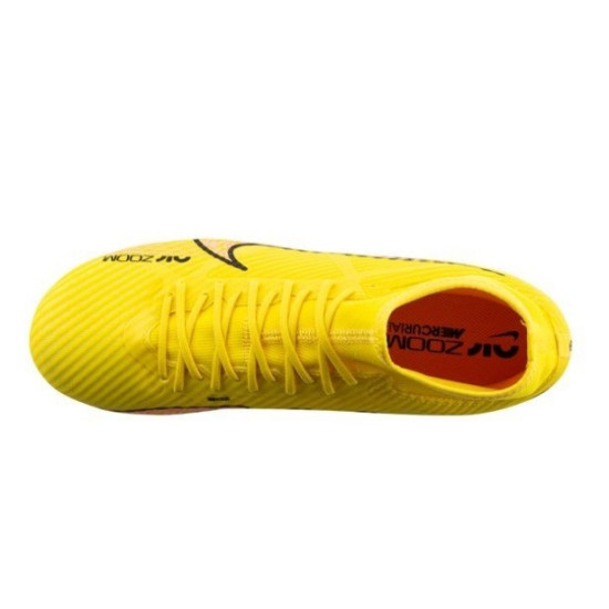 Sepatu Bola Nike Air Zoom Mercurial Superfly 9 Academy AG Lucent Yellow Strike Sunset Glow DJ5622-780