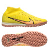 Sepatu Futsal Nike Air Zoom Mercurial Superfly 9 Academy TF Lucent Yellow Strike Sunset Glow DJ5629-780