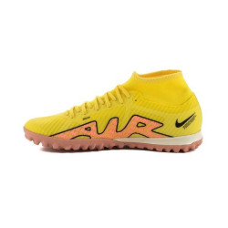 Sepatu Futsal Nike Air Zoom Mercurial Superfly 9 Academy TF Lucent Yellow Strike Sunset Glow DJ5629-780
