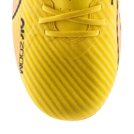 Sepatu Bola Nike Air Zoom Mercurial Vapor 15 Academy MG Lucent Yellow Strike Sunset Glow DJ5631-780