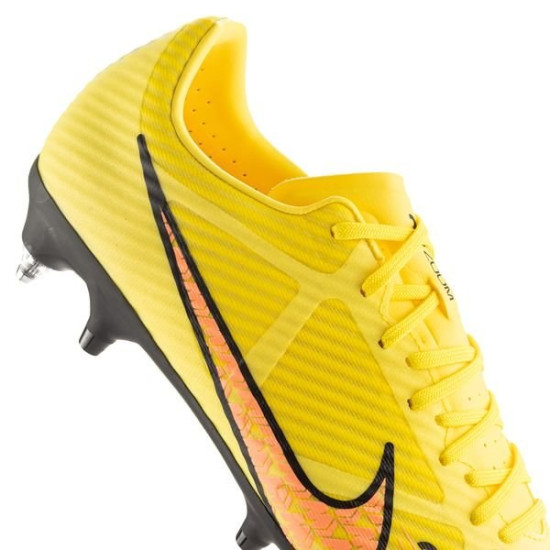 Sepatu Bola Nike Air Zoom Mercurial Vapor 15 Academy SG PRO Anti Clog Lucent Yellow Strike Sunset Glow DJ5634-780