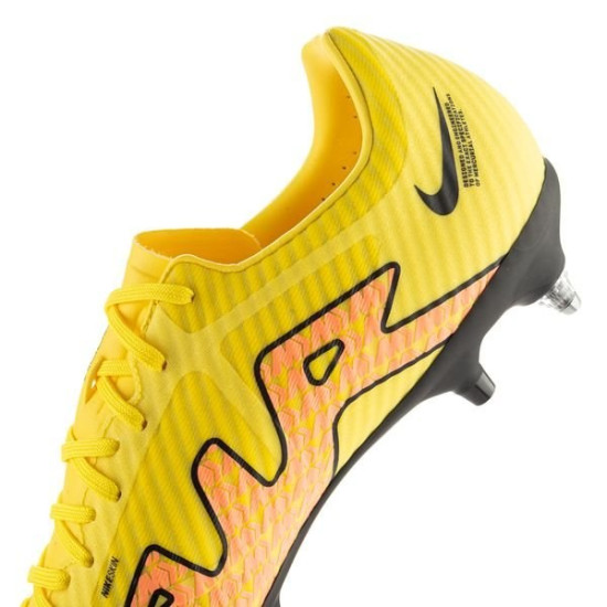 Sepatu Bola Nike Air Zoom Mercurial Vapor 15 Academy SG PRO Anti Clog Lucent Yellow Strike Sunset Glow DJ5634-780