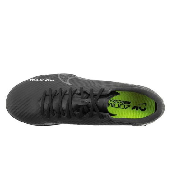 Sepatu Futsal Nike Air Zoom Mercurial Vapor 15 Academy TF Shadow Black Smoke Grey Summit White Volt DJ5635-001
