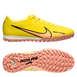 Sepatu Futsal Nike Air Zoom Mercurial Vapor 15 Academy TF Lucent Yellow Strike Sunset Glow DJ5635-780