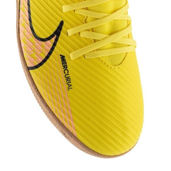 Sepatu Futsal Nike Air Zoom Mercurial Superfly 9 Club IC Lucent Yellow Strike Sunset Glow DJ5962-780