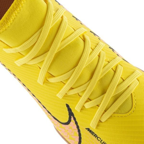 Sepatu Futsal Nike Air Zoom Mercurial Superfly 9 Club IC Lucent Yellow Strike Sunset Glow DJ5962-780