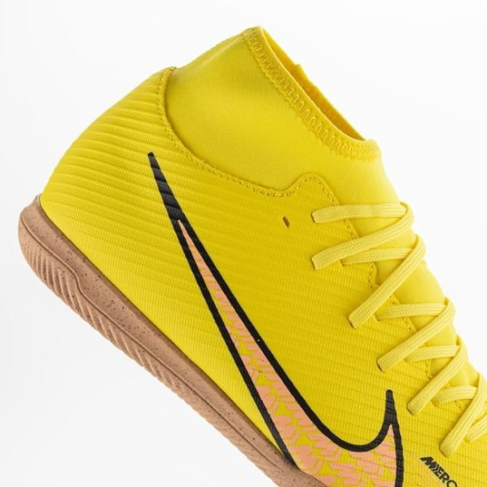 Sepatu Futsal Nike Air Zoom Mercurial Superfly 9 Club IC Lucent Yellow Strike Sunset Glow DJ5962-780