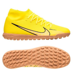 Sepatu Futsal Nike Air Zoom Mercurial Superfly 9 Club TF Lucent Yellow Strike Sunset Glow DJ5965-780