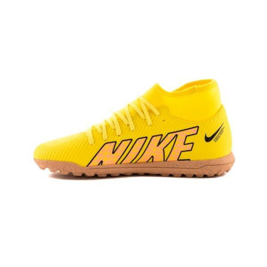 Sepatu Futsal Nike Air Zoom Mercurial Superfly 9 Club TF Lucent Yellow Strike Sunset Glow DJ5965-780