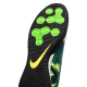 Sepatu Futsal Nike Phantom GT 2 Academy DF IC Shockwave Black Metallic Platinum Green Strike DM0720-003