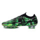 Sepatu Bola Nike Phantom GT 2 Elite FG Shockwave Black Metallic Platinum Green Strike DM0732-003