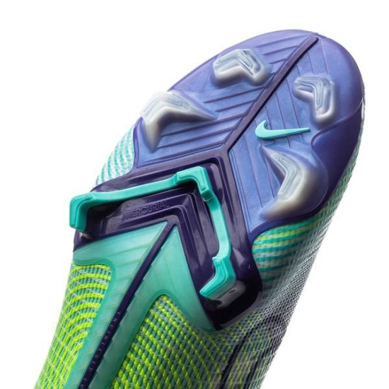 Sepatu Bola Nike Mercurial Superfly 8 Elite FG Dream Speed 5 Barely Green Volt Electro Purple DN3779-375