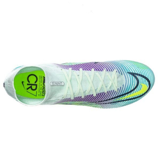 Sepatu Bola Nike Mercurial Superfly 8 Elite FG Dream Speed 5 Barely Green Volt Electro Purple DN3779-375