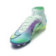 Sepatu Bola Nike Mercurial Superfly 8 Elite FG Dream Speed 5 Barely Green Volt Electro Purple DN3779-375