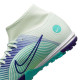 Sepatu Futsal Nike Mercurial Superfly 8 Academy TF Dream Speed 5 Barely Green Volt Electro Purple DN3789-375