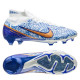 Sepatu Bola Nike Air Zoom Mercurial Superfly Elite 9 FG CR7 Personal Edition White Metallic Copper Concord DQ5293-182