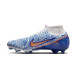 Sepatu Bola Nike Air Zoom Mercurial Superfly 9 Academy MG CR7 Personal Edition White Metallic Copper Concord DQ5308-182