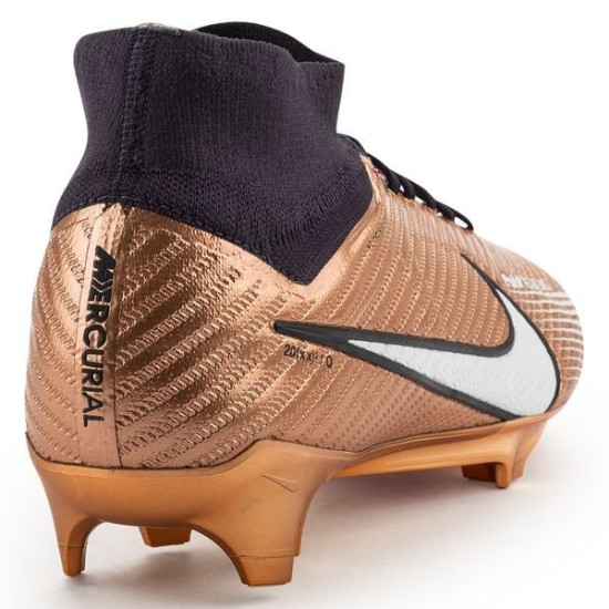 Sepatu Bola Nike Air Zoom Mercurial Superfly Elite 9 FG Generation Metallic Copper DR5932-810