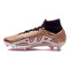 Sepatu Bola Nike Air Zoom Mercurial Superfly Elite 9 SG PRO Anti Clog Generation Metallic Copper DR5936-810