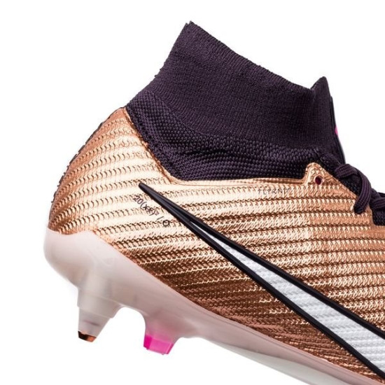 Sepatu Bola Nike Air Zoom Mercurial Superfly Elite 9 SG PRO Anti Clog Generation Metallic Copper DR5936-810