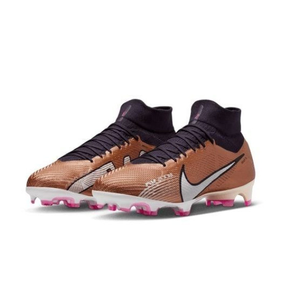 Sepatu Bola Nike Air Zoom Mercurial Superfly 9 Pro FG Generation Metallic Copper DR5939-810