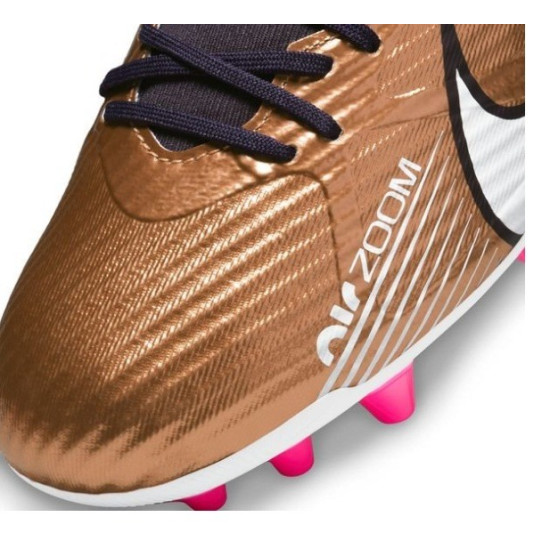 Sepatu Bola Nike Air Zoom Mercurial Superfly 9 Academy AG Generation Metallic Copper DR5942-810