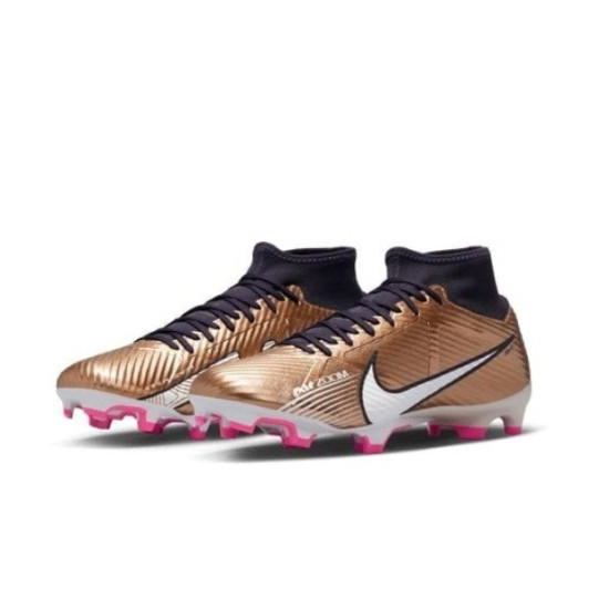 Sepatu Bola Nike Air Zoom Mercurial Superfly 9 Academy MG Generation Metallic Copper DR5945-810