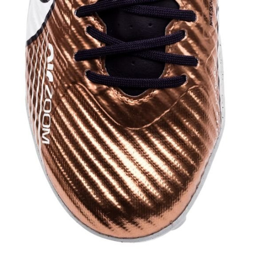 Sepatu Futsal Nike Air Zoom Mercurial Vapor 15 Academy TF Generation Metallic Copper DR5949-810