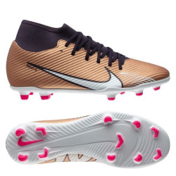 Sepatu Bola Nike Air Zoom Mercurial Superfly 9 Club MG Generation Metallic Copper DR5952-810