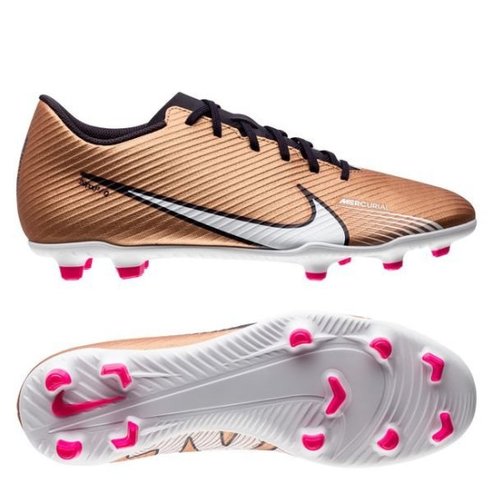 Sepatu Bola Nike Air Zoom Mercurial Vapor 15 Club MG Generation Metallic Copper DR5953-810